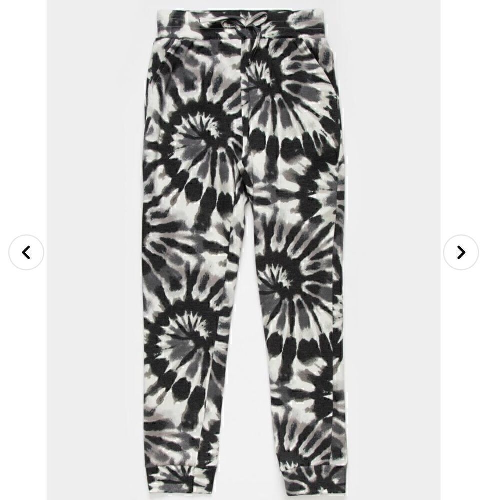 LOVE FIRE | Tie Dye Cozy Girls Jogger Sweatpants